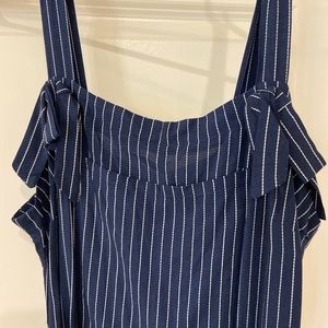 Never worn navy jumpsuit